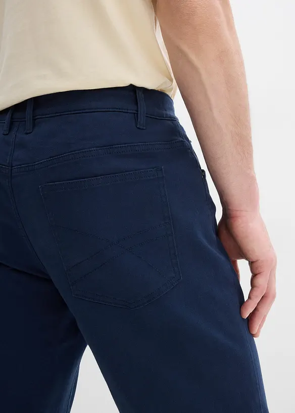 Pantalon extensible regular à doublure thermique, droit, bonprix