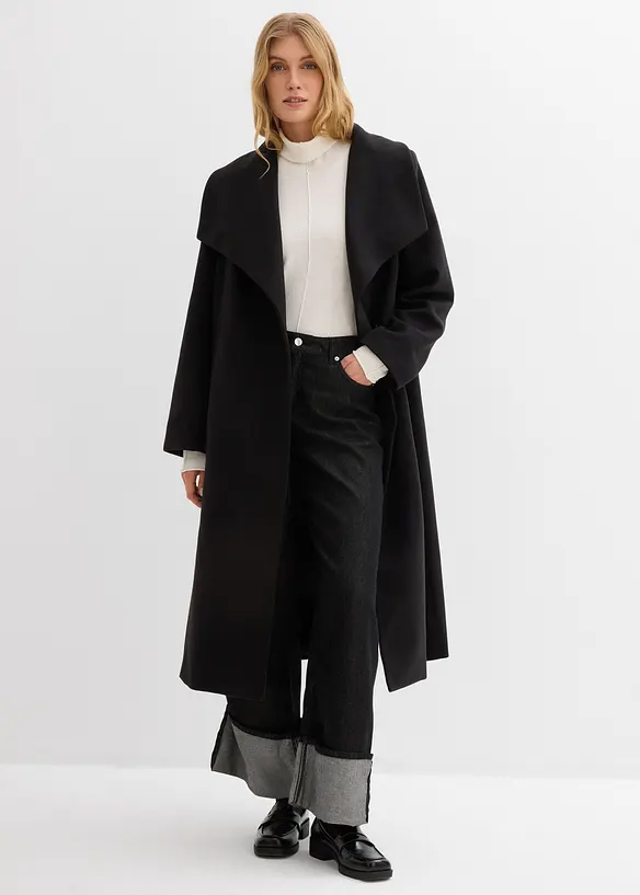 Rollkragenpullover aus weichem Kaschmir-Mix, bonprix