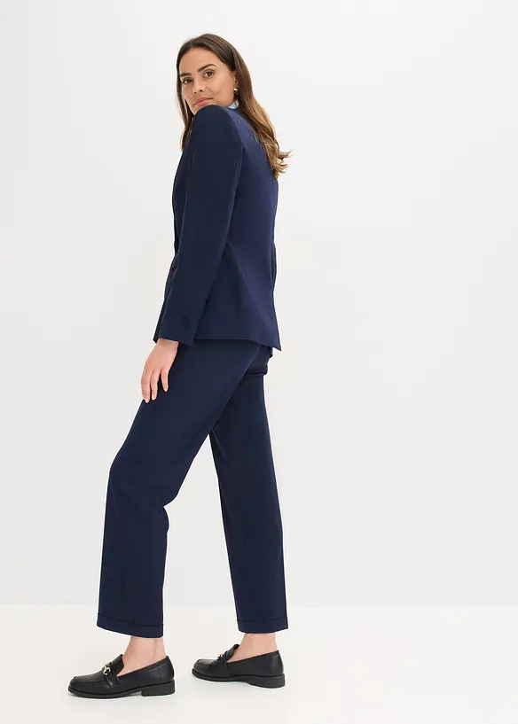Blazer mit dekorativen Handstich Details, bonprix