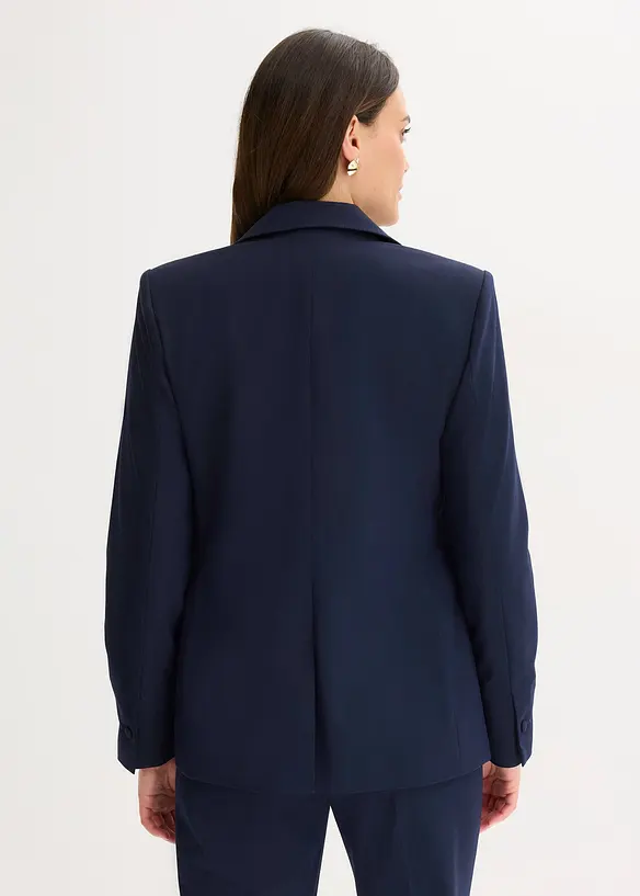 Blazer mit dekorativen Handstich Details, bonprix