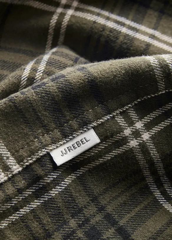 JJ REBEL Flanellhemd aus reiner Baumwolle, J&J Rebel