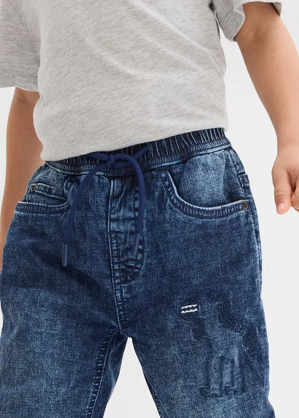 Jean jogger avec doublure thermique en jersey, regular, bonprix