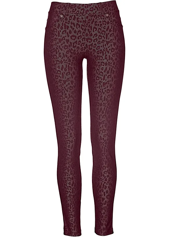 Jegging à imprimé léopard, bonprix