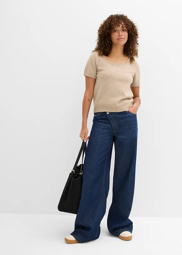 Pullover, Kurzarm, bonprix