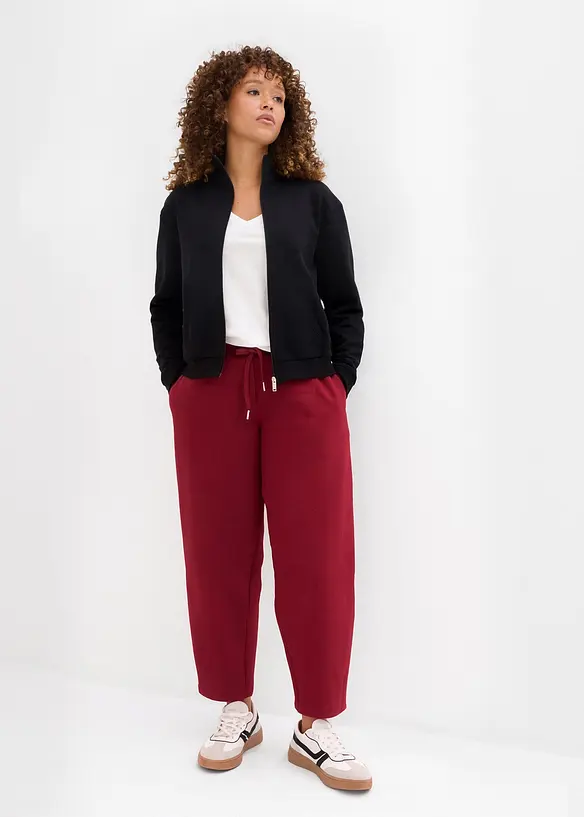 Sweatjacke aus reiner Bio-Baumwolle, bonprix