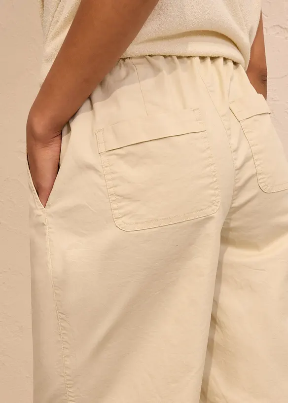 Papertouch-Bermuda aus Baumwoll-Mix, bonprix