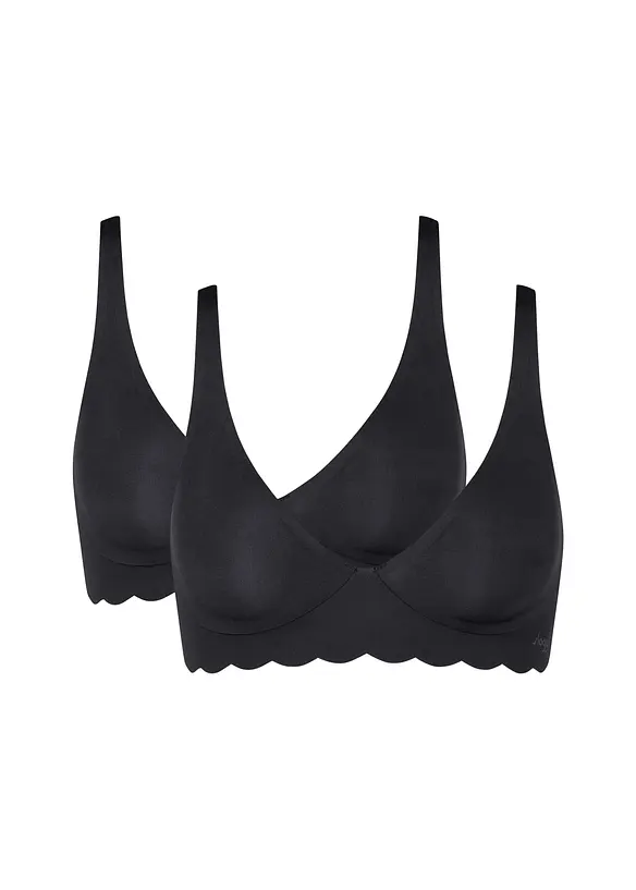sloggi ZERO Microfibre 2.0 Soft Bra (2er Pack), Sloggi