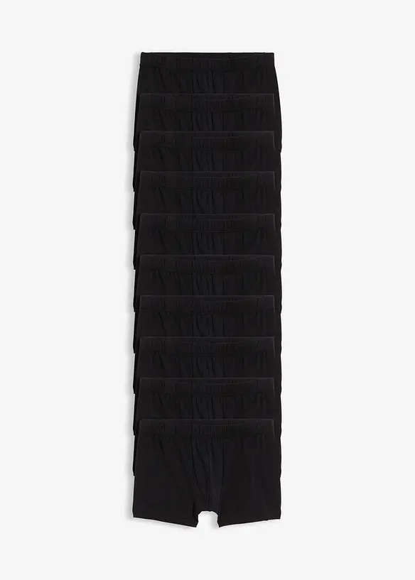 Boxershorts eng mit Baumwolle (10er Pack), bonprix