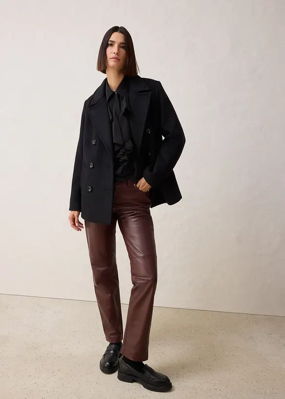 Bluse mit Seide, bonprix