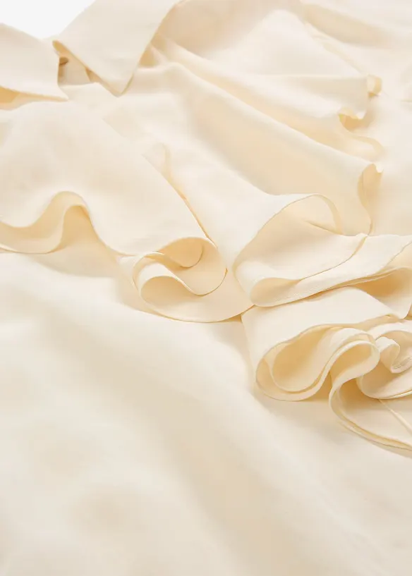 Bluse mit Seide, bonprix