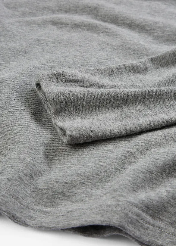 Rollkragenshirt mit Woll-Anteil, bonprix