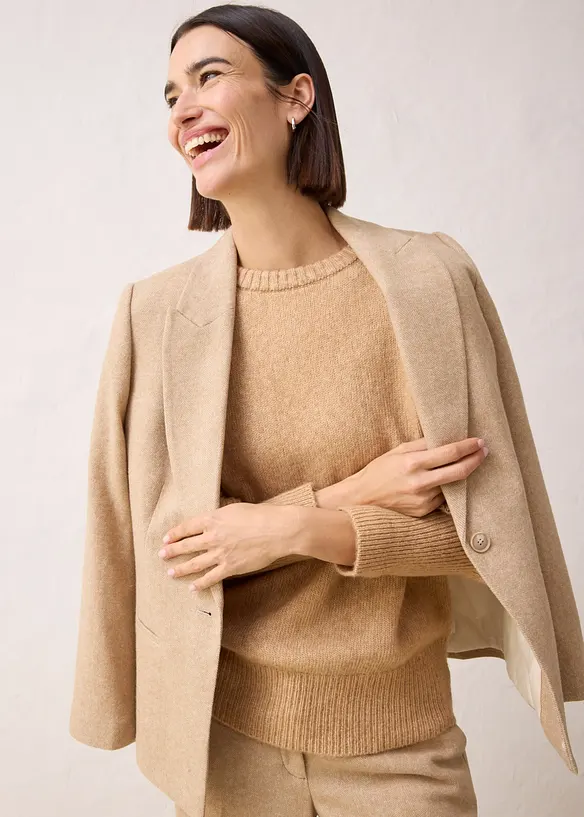 Pullover mit Woll-Anteil, bonprix