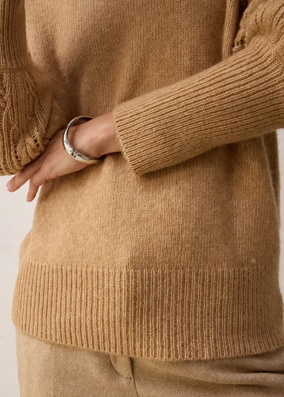 Pullover mit Woll-Anteil, bonprix