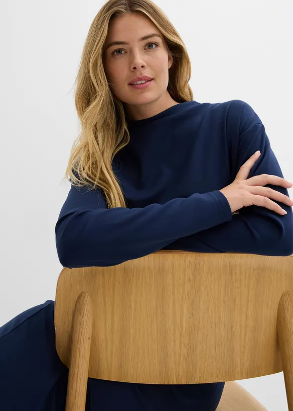 Midikleid aus Viskose-Mix, bonprix