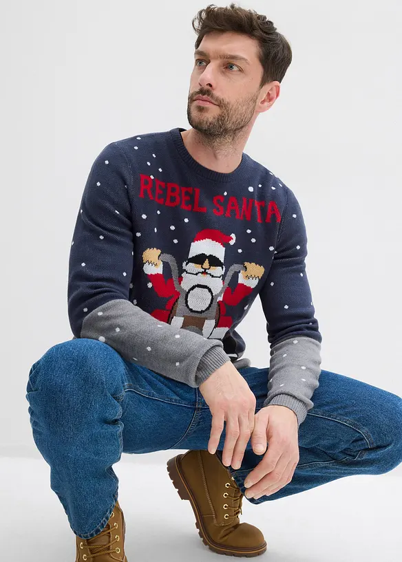 Pull de Noël, bonprix