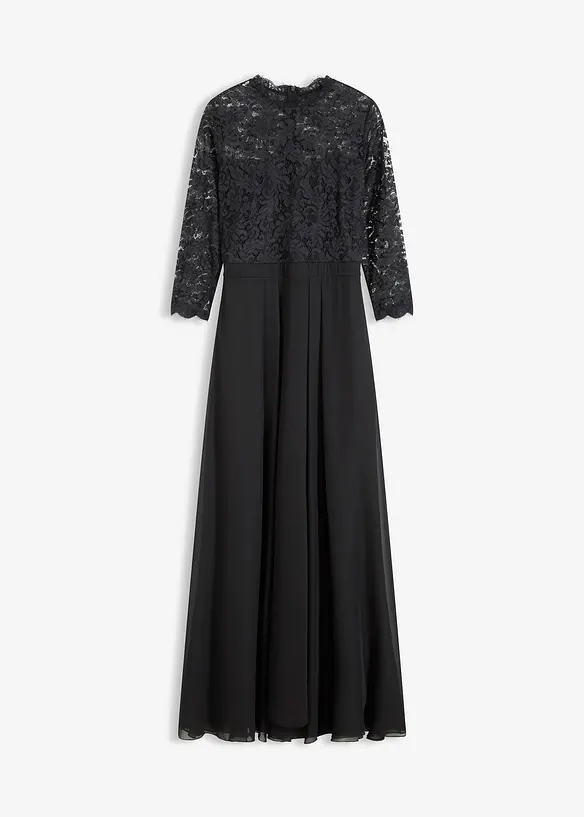 Maxikleid mit Spitze, bonprix