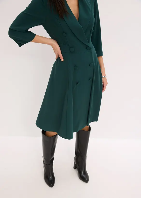 Blazerkleid mit ausgestelltem Rockteil, bonprix