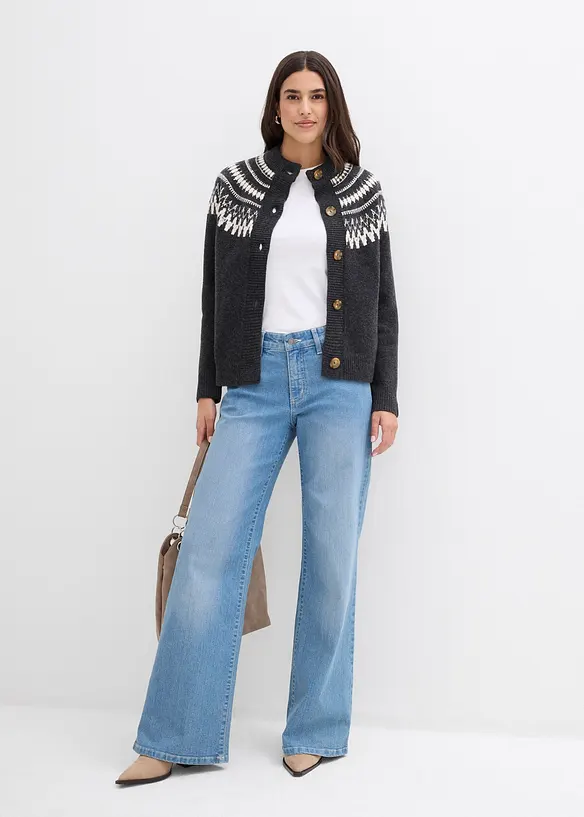 Norweger-Strickjacke, bonprix