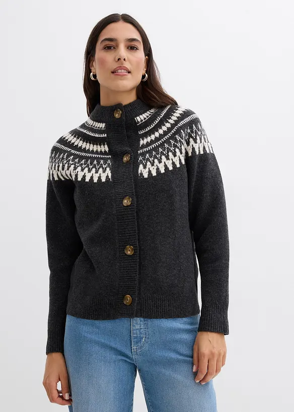 Norweger-Strickjacke, bonprix