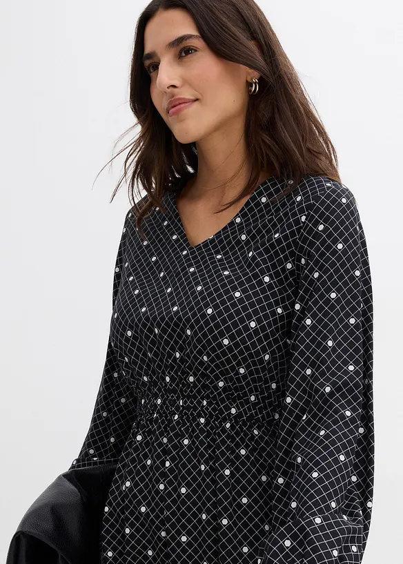 Maxikleid aus fließender Viskose, bonprix