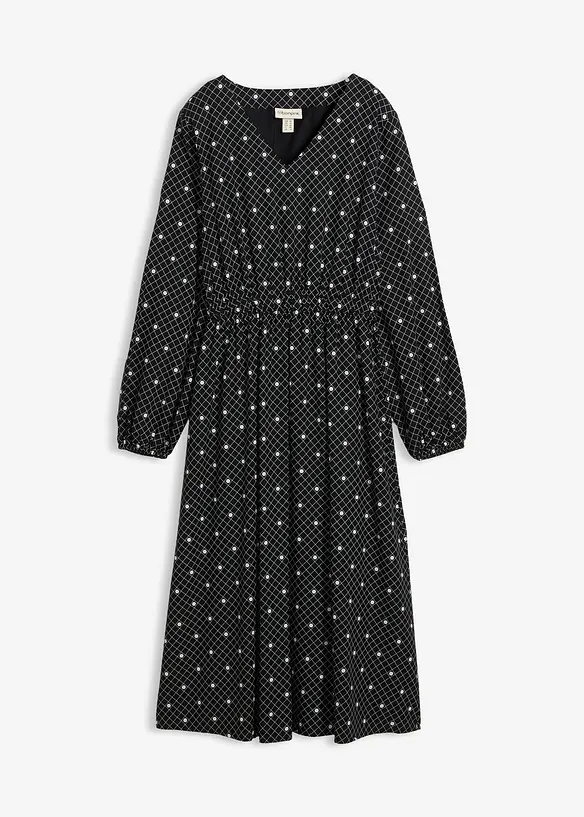 Maxikleid aus fließender Viskose, bonprix