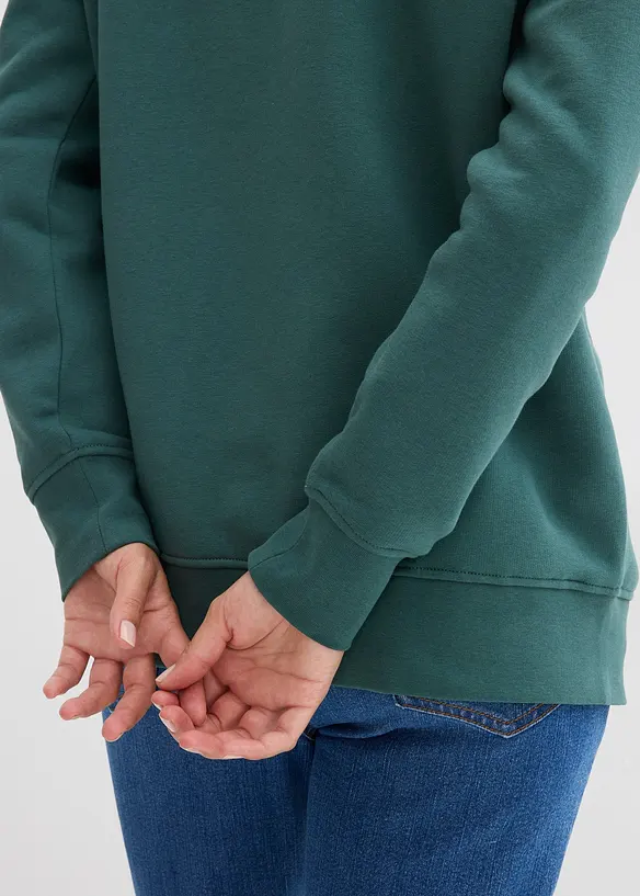 Sweatshirt aus Baumwoll-Mix, bonprix
