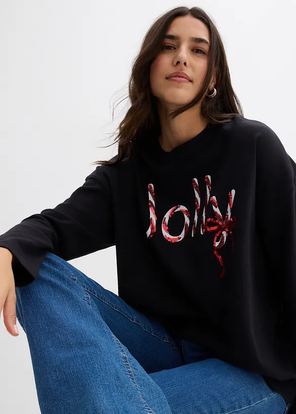 Langarmshirt aus reiner Bio-Baumwolle, bonprix