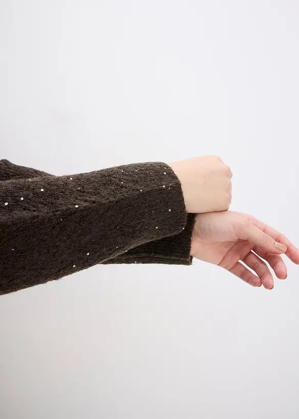 Ajour-Strickjacke, bonprix