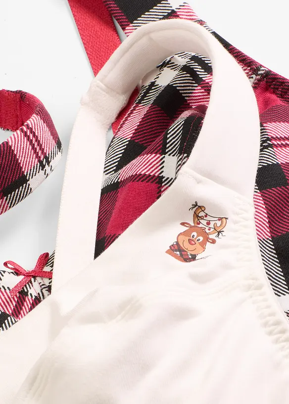 BH ohne Bügel mit Bio-Baumwolle (2er Pack), bonprix