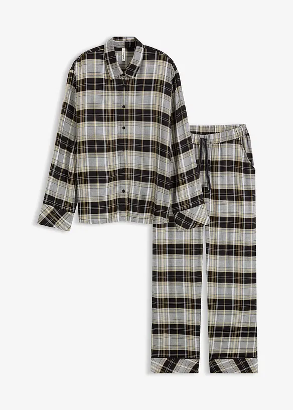 Gewebter Flanell Pyjama, bonprix