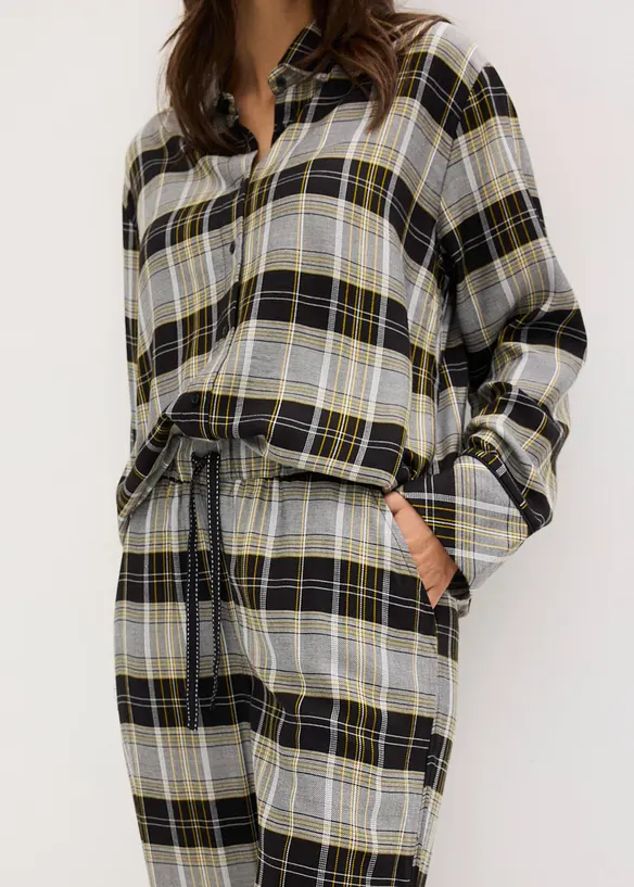 Gewebter Flanell Pyjama, bonprix