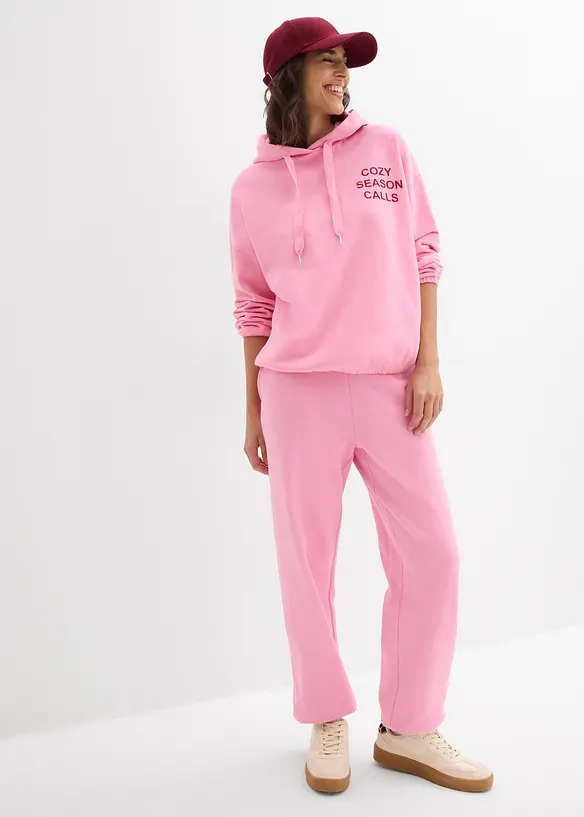 Oversize-Sweatshirt aus reiner Baumwolle, bonprix