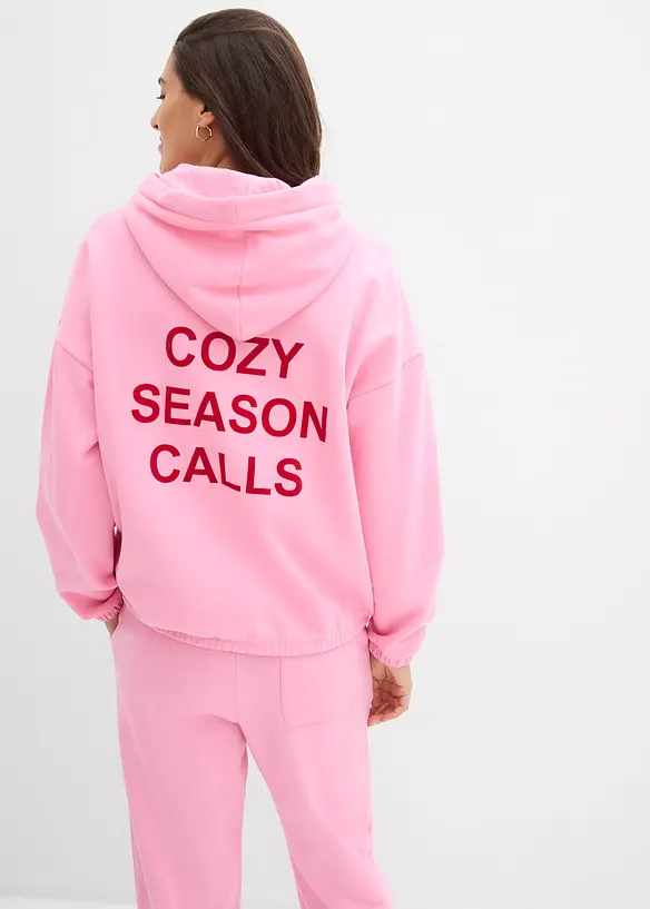 Oversize-Sweatshirt aus reiner Baumwolle, bonprix