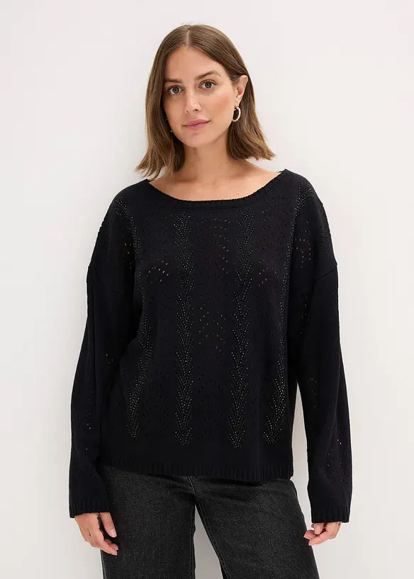 Ajour-Pullover, bonprix