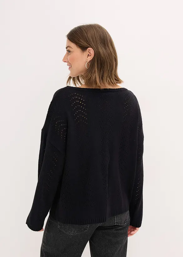 Ajour-Pullover, bonprix