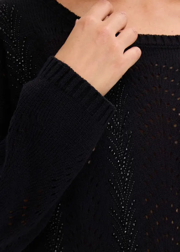 Ajour-Pullover, bonprix