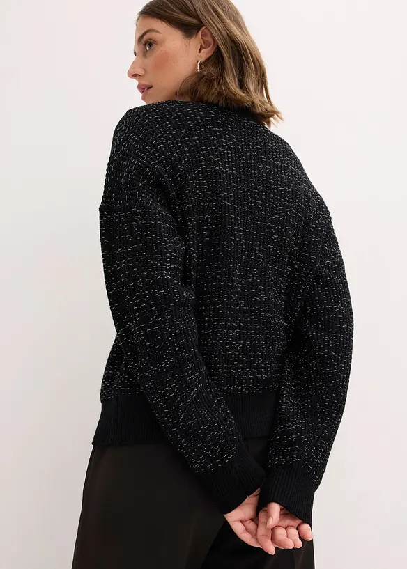 Strickjacke aus fließendem Viskose-Mix, bonprix