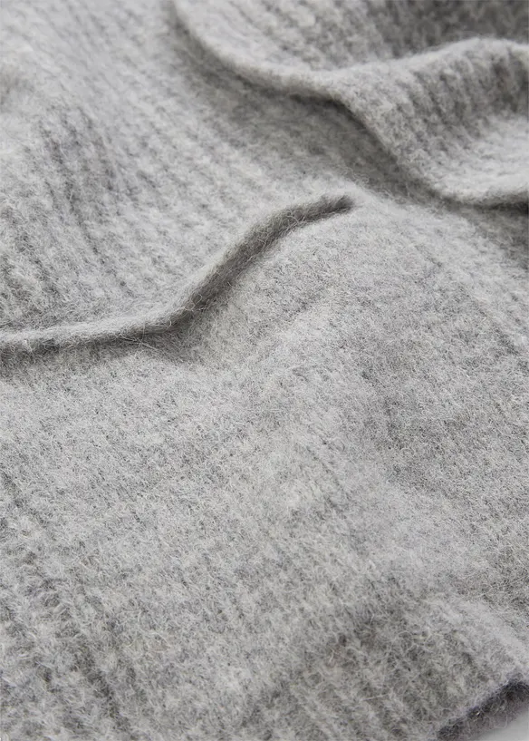 Grobstrickweste mit Alpakawolle, bonprix