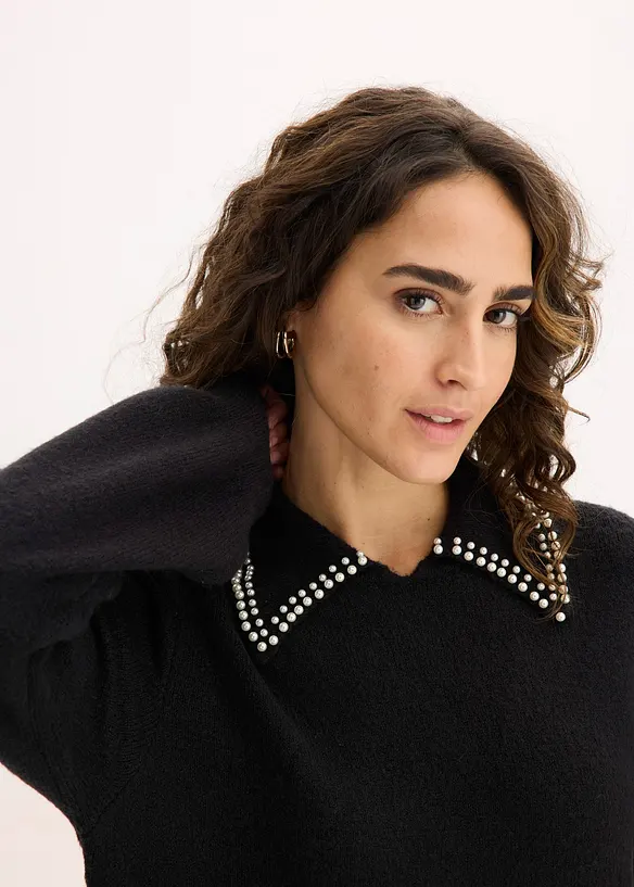 Robe en maille, bonprix