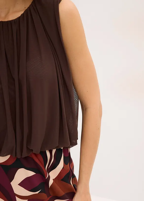 Shirt aus feinem Mesh, bonprix