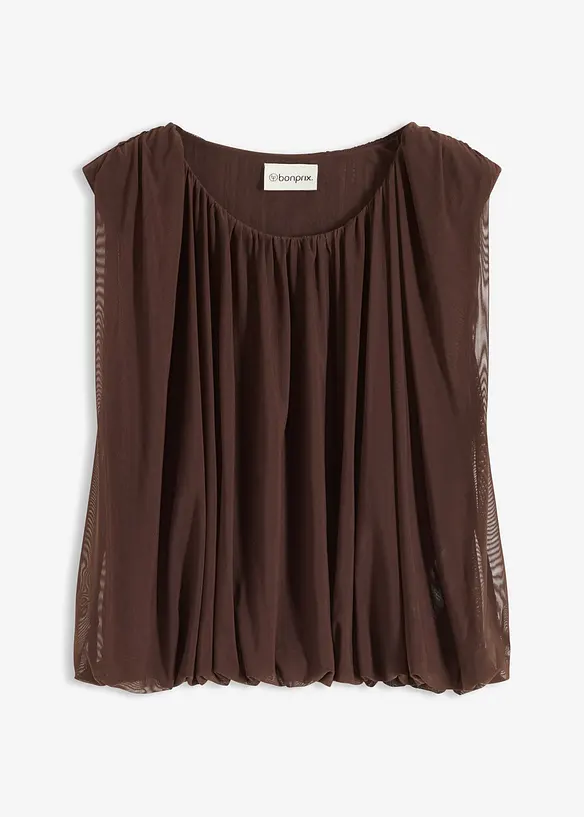 Shirt aus feinem Mesh, bonprix