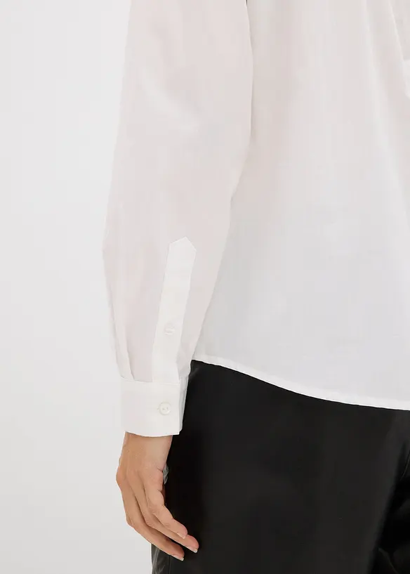 Oversize-Hemd mit Kontrast Tasche, bonprix