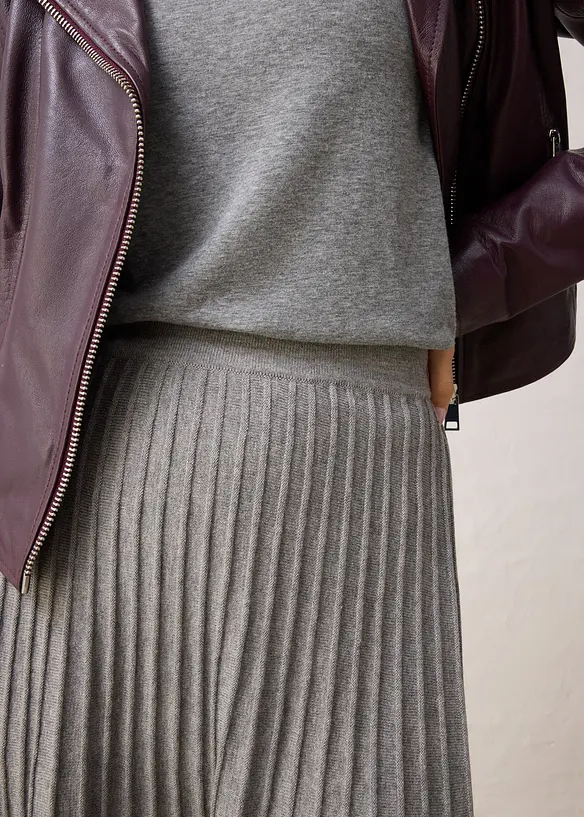 Strickrock mit Merinowolle, bonprix