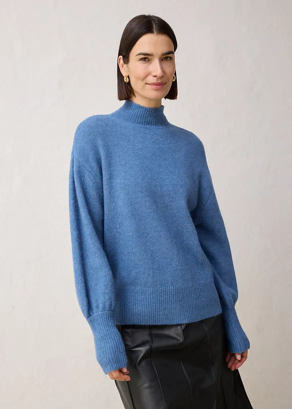 Wollpullover mit Alpakawolle, bonprix
