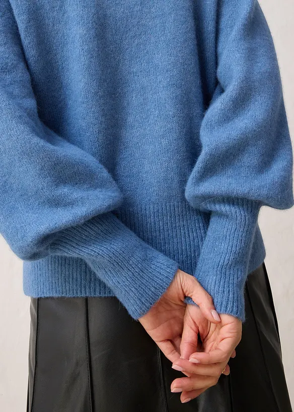 Wollpullover mit Alpakawolle, bonprix