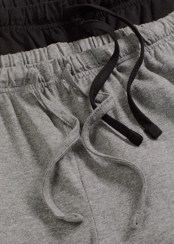 Pyjamahose mit Eingriffstaschen (2er Pack), bonprix