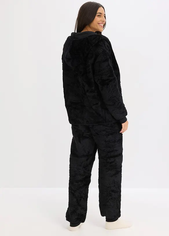 Loungewear Teddy Hausanzug, bonprix