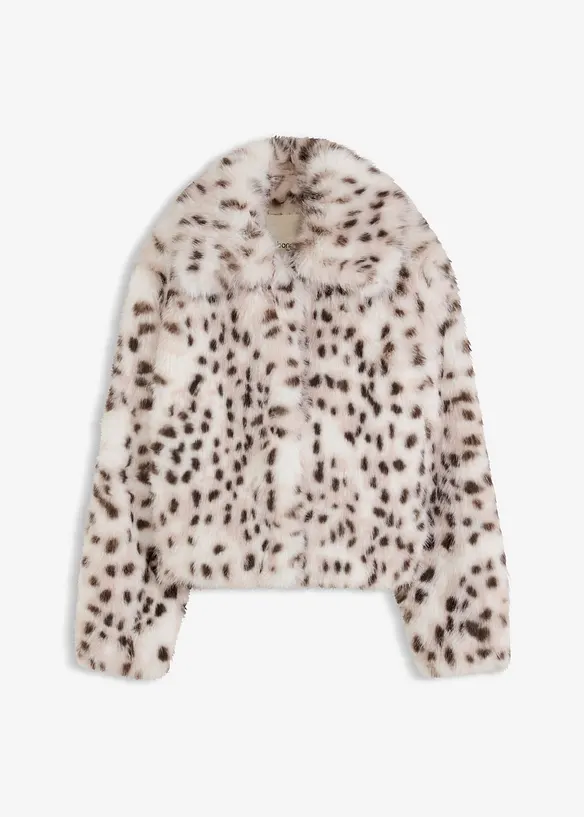 Fellimitat-Jacke, bonprix