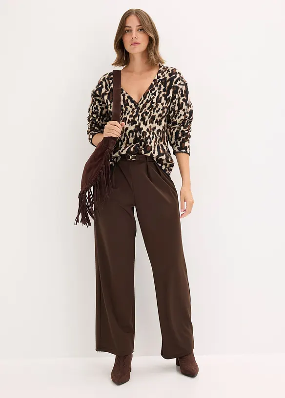 Jacquard-Strickjacke, bonprix