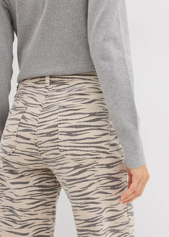 Twillhose aus elastischem Baumwoll-Mix, bonprix